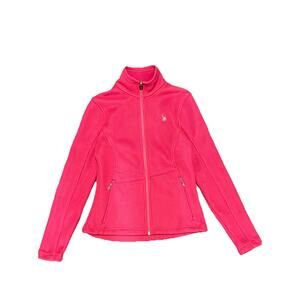 Spyder Core Sweater Jacket Women S Pink Full Zip Fleece Midlayer Ski Outdoor